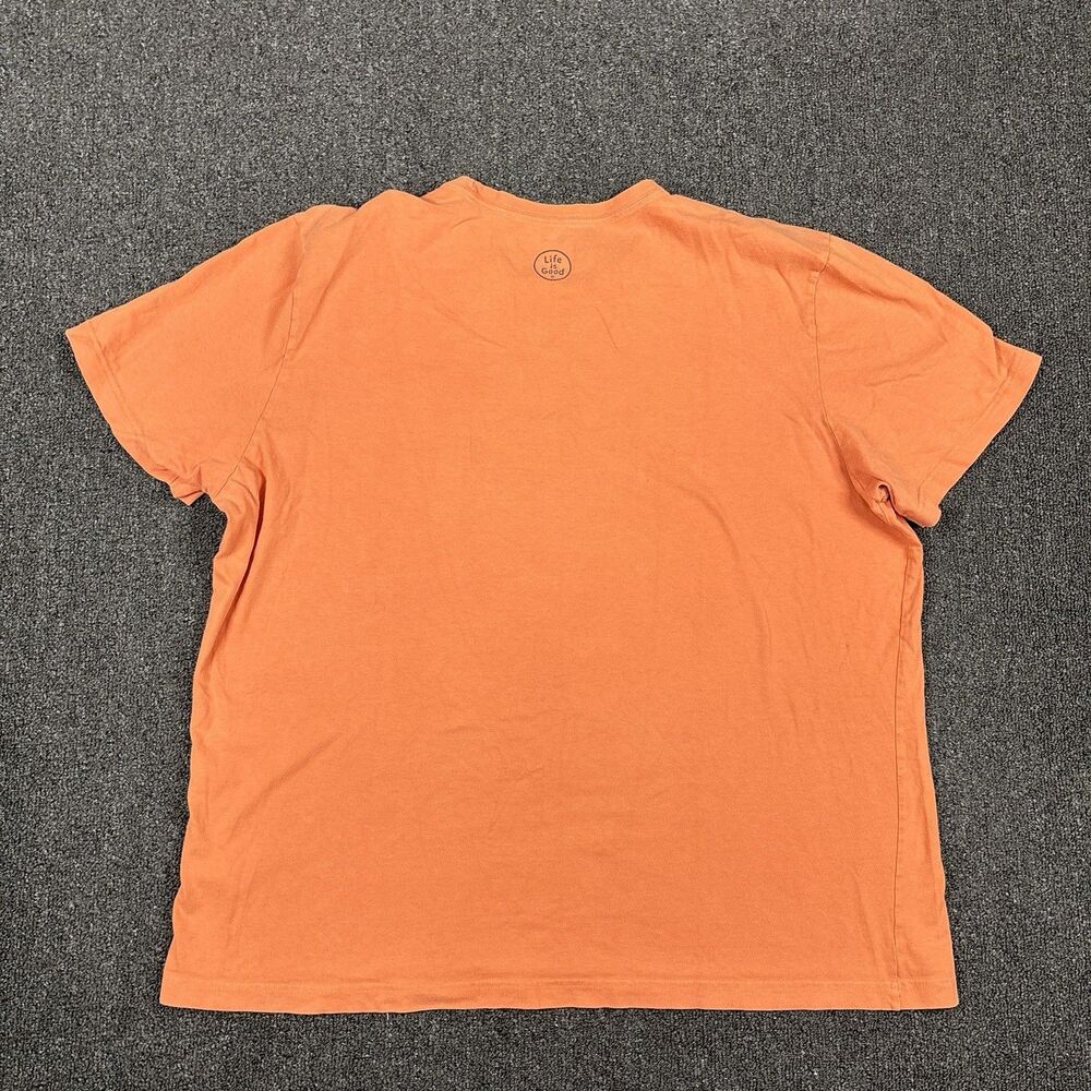 Life Is Good T Shirt Go Places Bicycle Riding Graphic Mens Size 2XL XXL - Picture 6 of 7